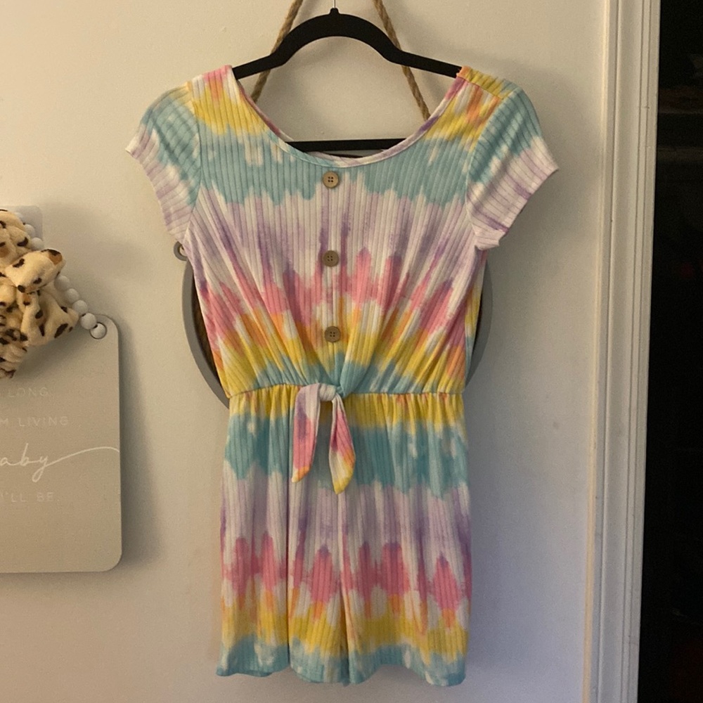 Lily Bleu Romper Tyedye New never worn no stains